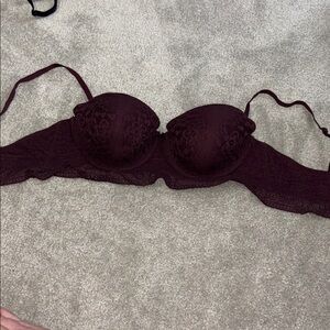 Aerie Red Bra Intimates & Sleepwear